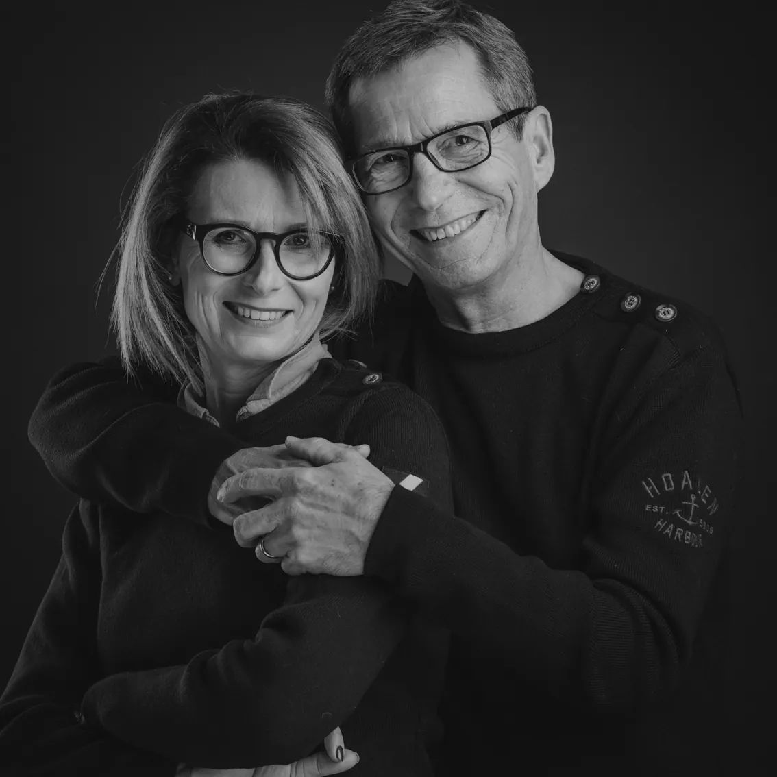 Séance photo de couple en studio à Dol-de-Bretagne