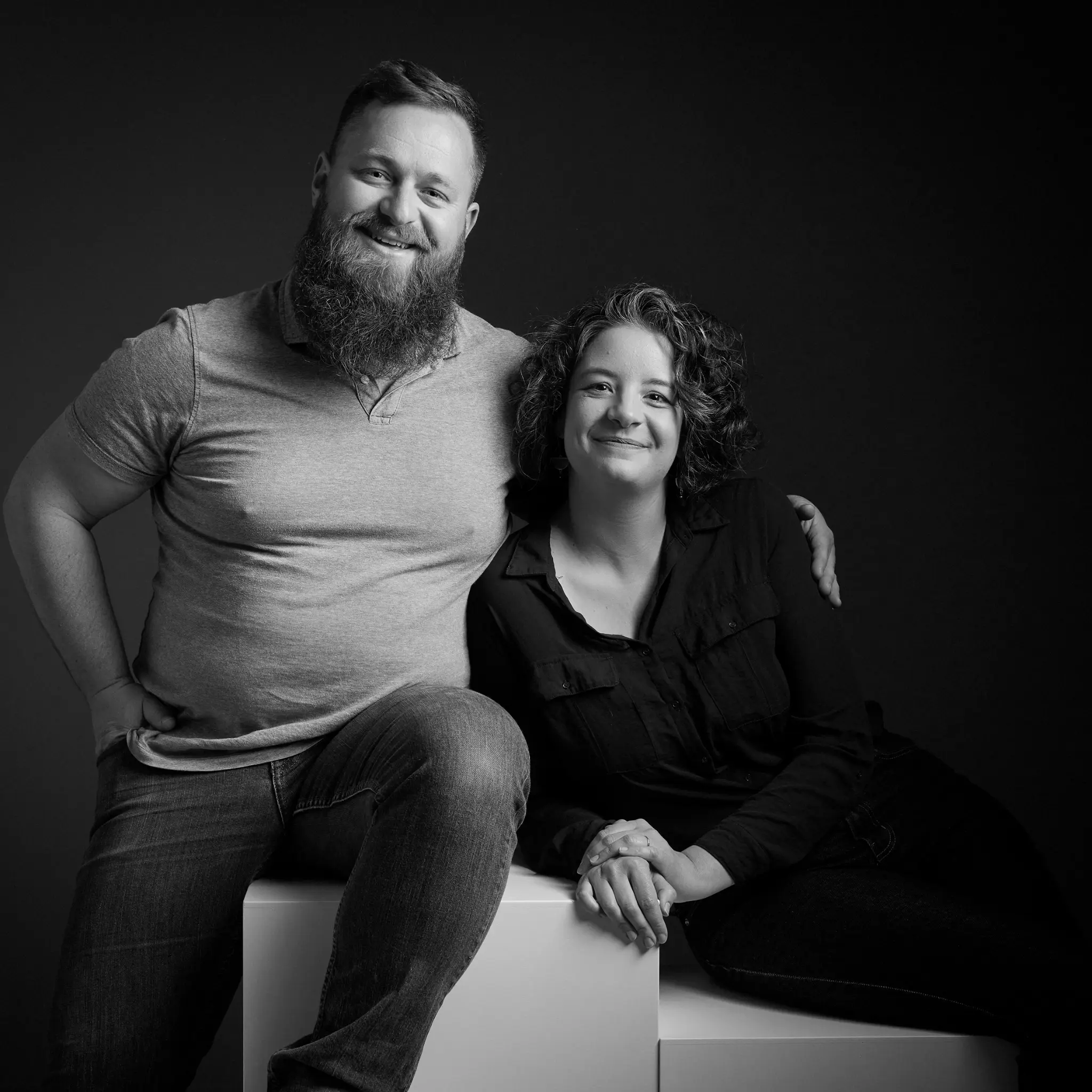 Portrait famille Humeau en couleurs — Studio Photo de la Baie, Dol-de-Bretagne, Ille-et-Vilaine